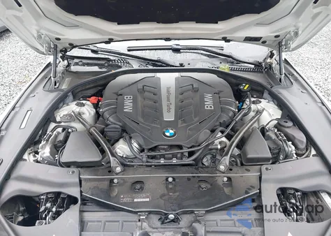 2015 BMW 650I Gran Coupe xDrive z USA, uszkodzony, nr VIN WBA6B4C5XFD761071